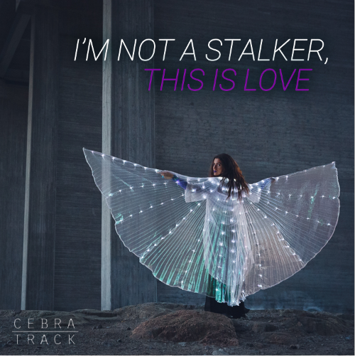 Cebratrack - I'm ot a Stalker, This is Love EP | Album Art